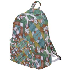 Multicolored Collage Print Pattern Mosaic The Plain Backpack