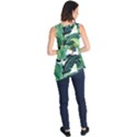 Tropical banana leaves Sleeveless Tunic View2