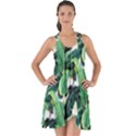 Tropical banana leaves Show Some Back Chiffon Dress View1