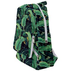 Night Tropical Banana Leaves Travelers  Backpack by goljakoff