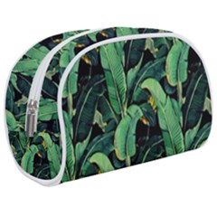 Night Tropical Banana Leaves Makeup Case (medium) by goljakoff