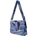 Seagull Flying Over Sea, Montevideo, Uruguay Full Print Messenger Bag (S) View2