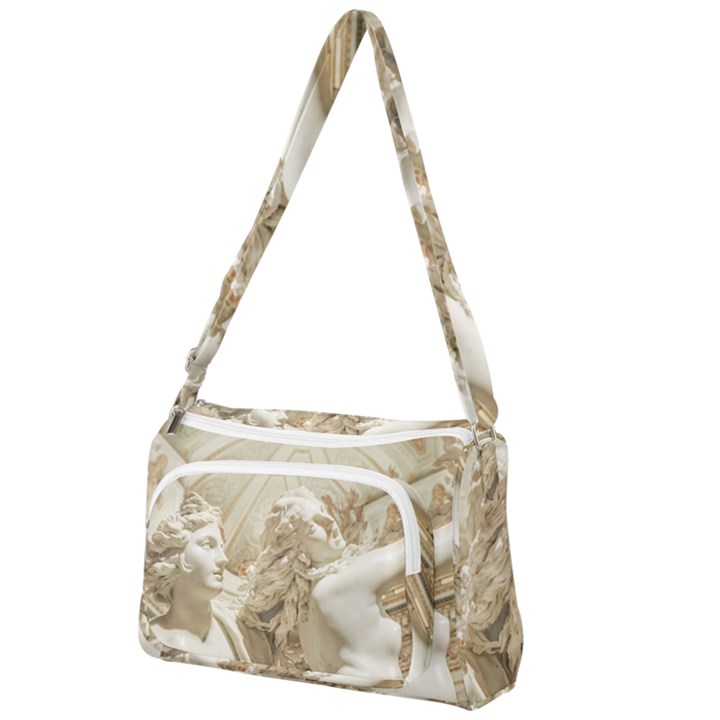 Apollo And Daphne Bernini Masterpiece, Italy Front Pocket Crossbody Bag