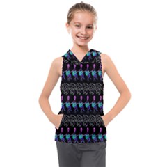 Halloween Kids  Sleeveless Hoodie by Sparkle