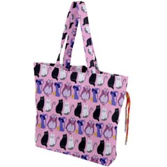 Halloween Drawstring Tote Bag by Sparkle