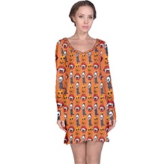 Halloween Long Sleeve Nightdress by Sparkle