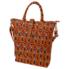 Halloween Buckle Top Tote Bag by Sparkle