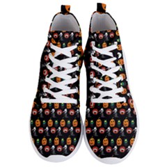 Halloween Men s Lightweight High Top Sneakers by Sparkle