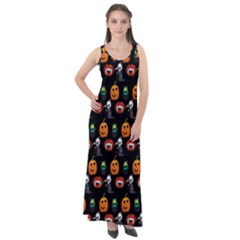 Halloween Sleeveless Velour Maxi Dress by Sparkle