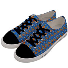 Halloween Men s Low Top Canvas Sneakers by Sparkle