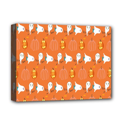 Halloween Deluxe Canvas 16  X 12  (stretched)  by Sparkle