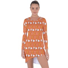 Halloween Asymmetric Cut-out Shift Dress by Sparkle