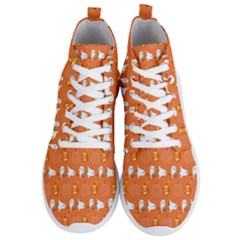 Halloween Men s Lightweight High Top Sneakers by Sparkle