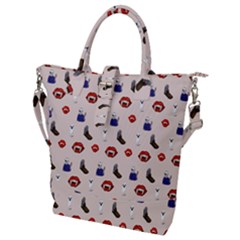 Halloween Buckle Top Tote Bag by Sparkle