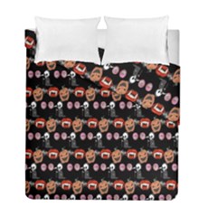 Halloween Duvet Cover Double Side (full/ Double Size) by Sparkle