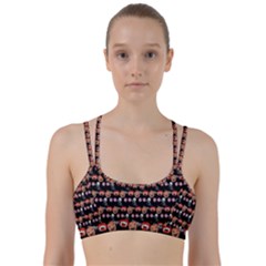 Halloween Line Them Up Sports Bra by Sparkle