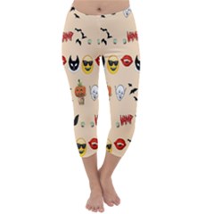 Halloween Capri Winter Leggings  by Sparkle