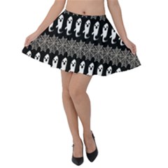 Halloween Velvet Skater Skirt by Sparkle