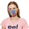 Colorful Spongestrips Crease Cloth Face Mask (Adult) View1