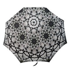 Evil Mandala  Folding Umbrellas by MRNStudios