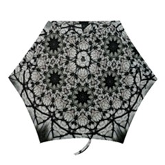 Evil Mandala  Mini Folding Umbrellas by MRNStudios