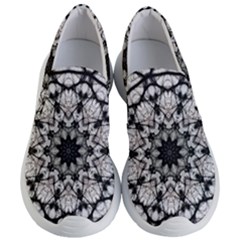 Evil Mandala  Women s Lightweight Slip Ons by MRNStudios