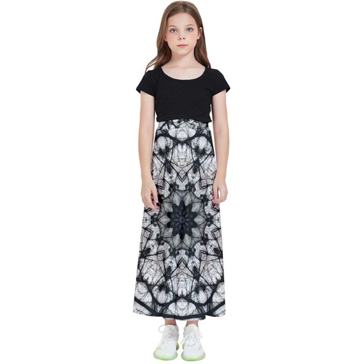 Evil Mandala  Kids  Skirt