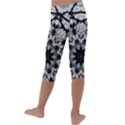 Evil Mandala  Kids  Lightweight Velour Capri Leggings  View4