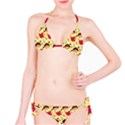 Cute Leaf Pattern Classic Bikini Set View1