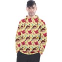 Cute Leaf Pattern Men s Pullover Hoodie View1