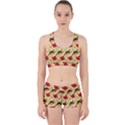 Cute Leaf Pattern Work It Out Gym Set View1