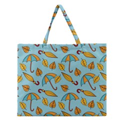 New Season Umbrella Zipper Large Tote Bag by designsbymallika