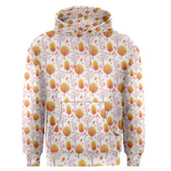 Orange Pink Tree Pattern Men s Core Hoodie by designsbymallika