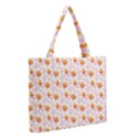 Orange Pink Tree Pattern Medium Tote Bag View2