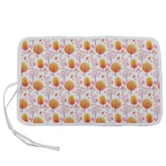 Orange Pink Tree Pattern Pen Storage Case (s) by designsbymallika