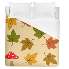 Autumn Leaves Duvet Cover (queen Size) by DithersDesigns