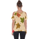 Autumn Leaves Cut Out Side Drop Tee View2