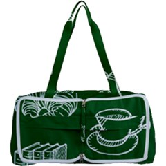 Books And Baked Goods Pattern Multi Function Bag by DithersDesigns