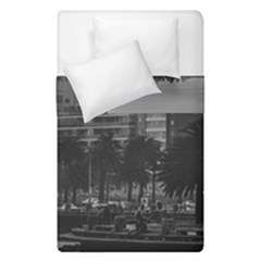 Sunset Coastal Urban Scene, Montevideo, Uruguay Duvet Cover Double Side (single Size) by dflcprintsclothing