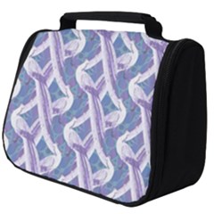 White Peacocks Full Print Travel Pouch (big)