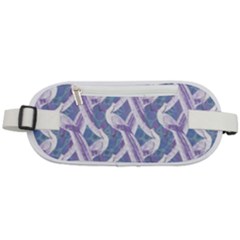 White Peacocks Rounded Waist Pouch