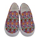 Nuts And Mushroom Pattern Women s Canvas Slip Ons View1