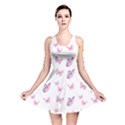 Pink Purple Butterfly Reversible Skater Dress View1