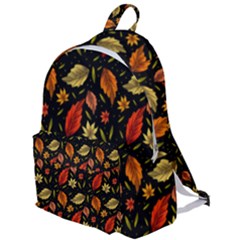 Golden Orange Leaves The Plain Backpack by designsbymallika