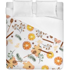 Honey Bee Pattern Duvet Cover (california King Size) by designsbymallika