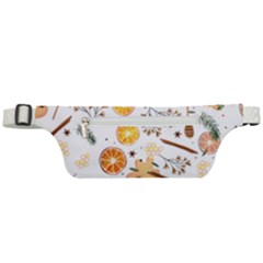 Honey Bee Pattern Active Waist Bag by designsbymallika