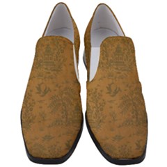 Georgian Wall Women Slip On Heel Loafers by DeneWestUK