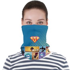 Hero 1 Face Seamless Bandana (adult) by walala