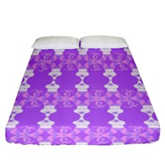 Jokerscullzlavender Fitted Sheet (queen Size)