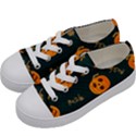 Halloween Kids  Low Top Canvas Sneakers View2